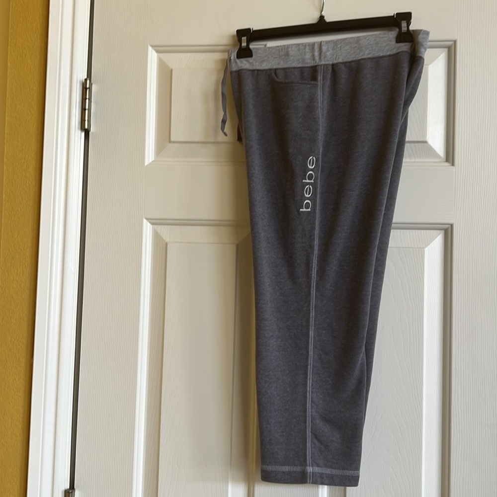 BEBE athletic  / casual cropped pants